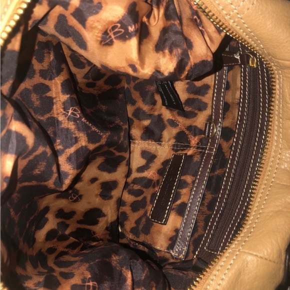 B. Makowsky Muti Colored Leather Bag. - Picture 3 of 5